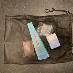 String bag Black, jak nahlášeno Ramada by Wyndham Amsterdam Airport Schiphol pomocí iLost