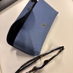 Brillenkoker Ray Ban blauw met bril, ha sido reportado a iLost