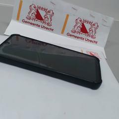 Telefono Samsung blauw, come riportato da Gemeente Utrecht utilizzando iLost