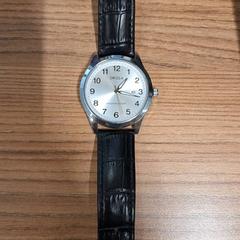 Relógio Dark brown leather, silver orsga watch, como reportado por Vrije Universiteit Brussel (VUB) utilizando o iLost