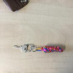Sleutel met gekleurde hanger, come riportato a iLost