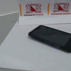 Smartfón grijs HTC, ako bolo nahlásené Gemeente Utrecht pomocou iLost