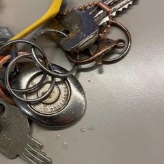 Kulcstartó Verschillende sleutels/sleutelhanger, amint azt Gemeente Rhenen az iLost segítségével jelentette.