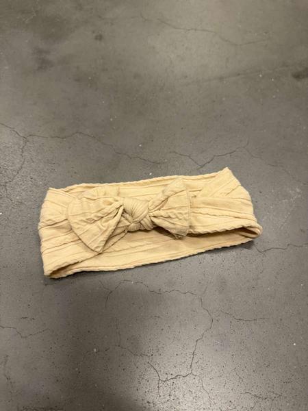 Hair band Beige met strik