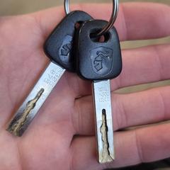 Fiets sleutel, jak zgłoszono do iLost