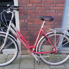 dames fiets rood wielen 26" GAZELLE  PUNTA, iLost에 보고됨