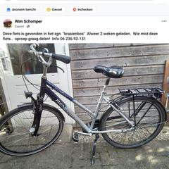 Dames fiets, som rapportert til iLost