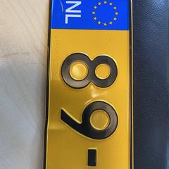 kentekenplaat auto, jak bylo nahlášeno na iLost