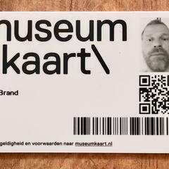 Museum jaarkaart, gerapporteerd met iLost