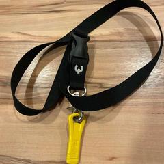 Schlüsselband Schwarz mit gelbem MZP Anhänger, iLost를 사용하여 Wilmering Vechta에 보고됨