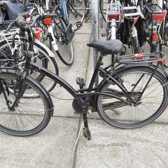 Kinderfiets zwart, segons ha informat Stadswerk072 mitjançant iLost