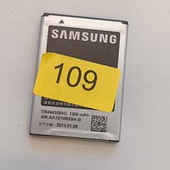 Battery Batterij samsung telefoon 109, as reported by Festivals Werchter using iLost