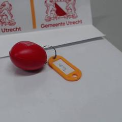 Kľúčenka sleutehager, ako bolo nahlásené Gemeente Utrecht pomocou iLost