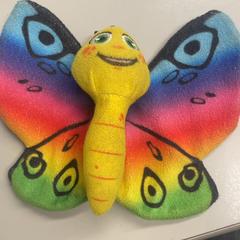 Knuffel Vlinder Regenboog, iLost를 사용하여 Burgers' Zoo에 보고됨