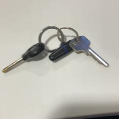 Chiave keys, come riportato da TU/e - Receptie Atlas utilizzando iLost