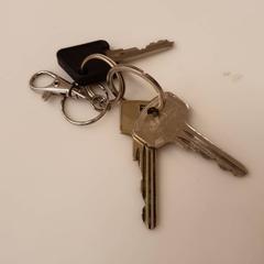 Klucz Zwarte axa, zgłoszono przez HvA Amstelcampus przy użyciu iLost