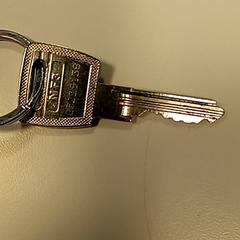 Kulcs sleutels, amint azt U-OV Amersfoort az iLost segítségével jelentette.