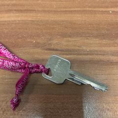 Clé met roze touwtje eraan, a été signalé par Pathé Haarlem utilisant iLost