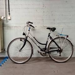 Damenrad Thompson Zilver-blauw, gemeldet von Fietsdepot Hasselt über iLost