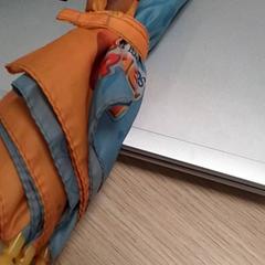 Esernyő Kind, amint azt Qbuzz Fryslân az iLost segítségével jelentette.