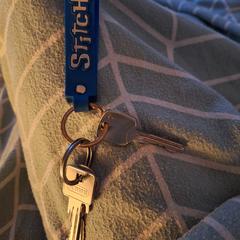 Sleutelbos Stitch blauw 3 sleutels, as reported to iLost