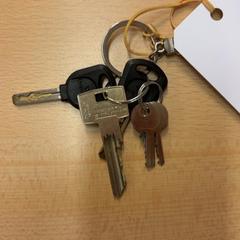 Keys, as reported by GVB using iLost