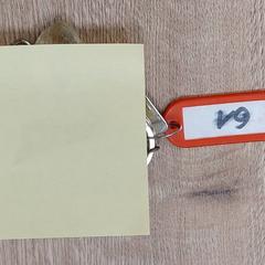 Keys, as reported by Centraal magazijn using iLost