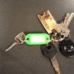 Kulcstartó, amint azt Breng Nijmegen az iLost segítségével jelentette.