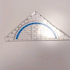 Liniaal driehoek, as reported by Vrije Universiteit Amsterdam using iLost