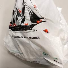 Taška Plastic zak, ako bolo nahlásené Regio West-Vlaanderen pomocou iLost