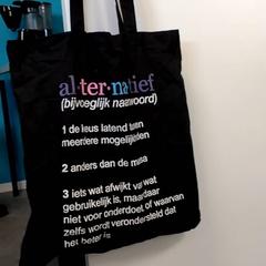 Bag Linnen tasje, som rapportert av Arriva Infoshop Enschede ved bruk av iLost