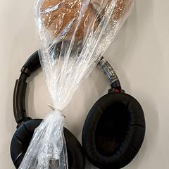 Hoofdtelefoon en bruine bollen Zwart, segundo informou Heidelberglaan 15 usando iLost