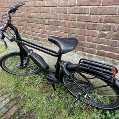 Zwarte herenfiets an iLost gemeldet