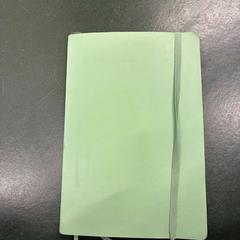 Jegyzetfüzet groen, amint azt Universiteitsbibliotheek Universiteitskwartier az iLost segítségével jelentette.