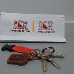 İLost kullanarak Gemeente Utrecht tarafından bildirildiği gibi Anahtarlar