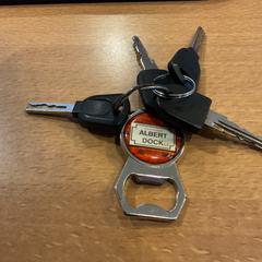 Nøkler, som rapportert av Gemeente Amsterdam ved bruk av iLost