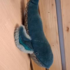 حيوان محشو baleine verte🐳، كما تم الإبلاغ عنه بواسطة IKEA Grenoble عبر iLost