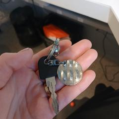 Fahrradschlüssel, gemeldet von Cursus en vergadercentrum Domstad über iLost