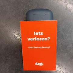 Draadloze oortjes, ha sido reportado por Rotterdam The Hague Airport con iLost