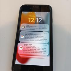 Mobiele telefoon iPhone, zoals gemeld door Arriva Limburg Zuid met iLost