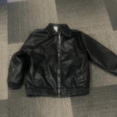 İLost kullanarak Jaarbeurs tarafından bildirildiği gibi Deri ceket Zwart