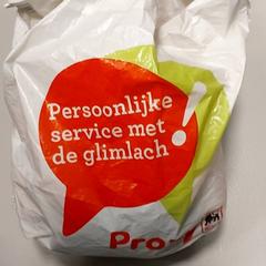 Plastic bag, as reported by Regio West-Vlaanderen using iLost