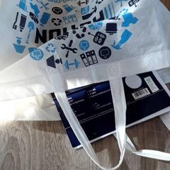 Bag Actiontasje, som rapportert av EBS Tramplein ved bruk av iLost