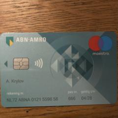 Bankcard, como reportado ao iLost