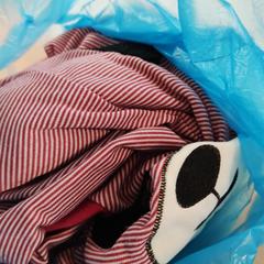Pyjama Rood wit, gemeldet von VITAZ campus Sint-Niklaas über iLost