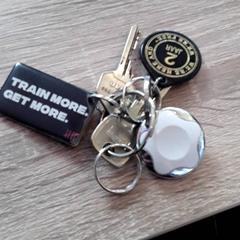 Kľúče, ako bolo nahlásené EBS Tramplein pomocou iLost