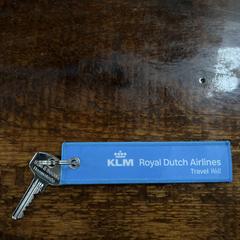 Sleutel met KLM sleutelhanger, ha sido reportado a iLost
