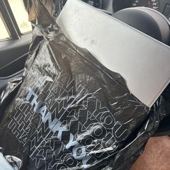 Laptopp innplastic tas, som rapportert til iLost