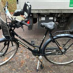 Bike Zwart, kinderstoeltje Batavus, as reported by Fietsdepot Meierijstad using iLost