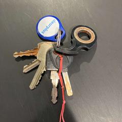 Porte-clés sleutesl sleutels, a été signalé par Gemeente Ermelo utilisant iLost